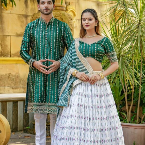 White Angel Lahenga Choli Combo