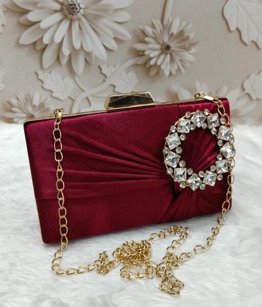 Bridal Clutch hand purse for Women's Girls premium quality