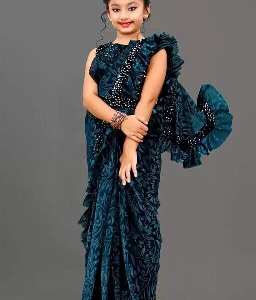 Kids Beautiful Saree