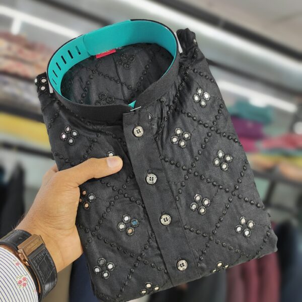 Embroidery Mirror Work Kurta