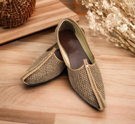 Textile Style  Comfortable Jutti/Mojari