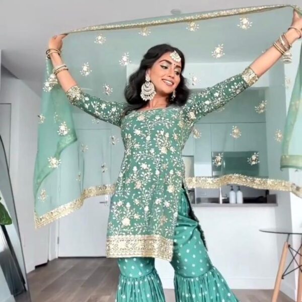 Designer Sharara Suit