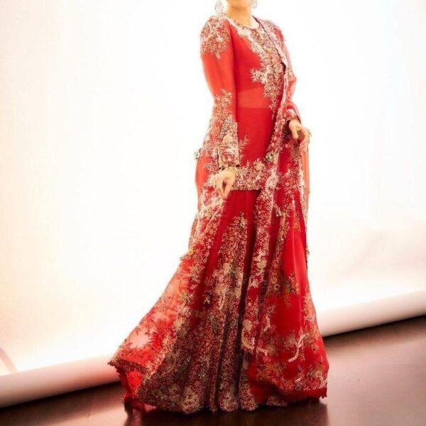 Designer Party Sharara Suit & Dupatta