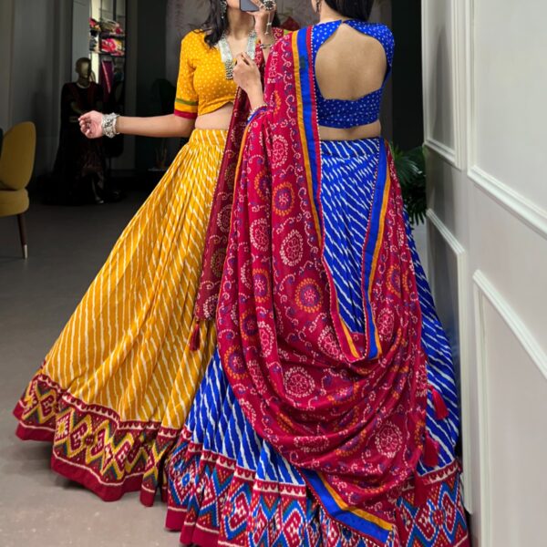 Tussar Silk Lehenga Choli