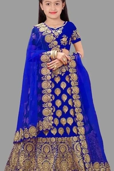 Beautiful Lehenga Choli Dupatta Set for Girls