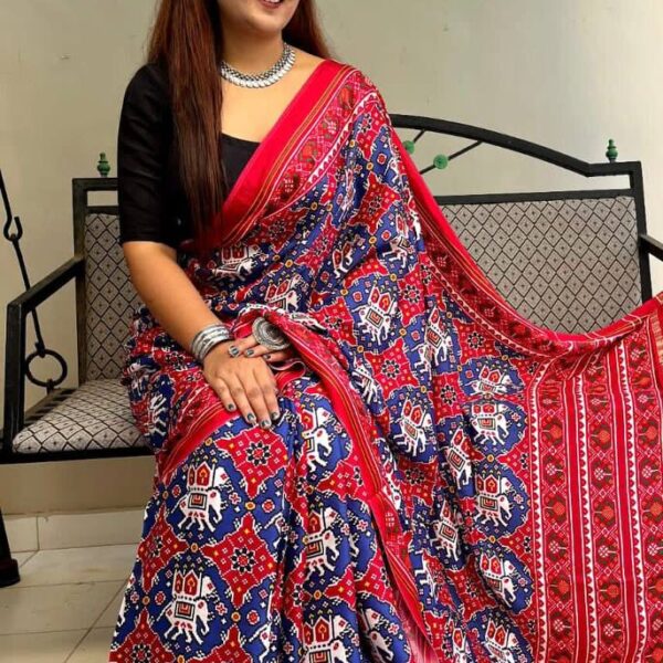 Exclusive Patola Print Saree