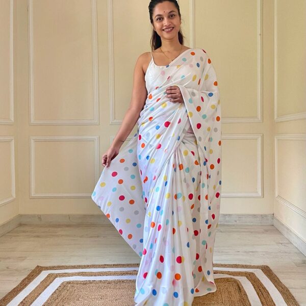 Classy Satin Silk Saree